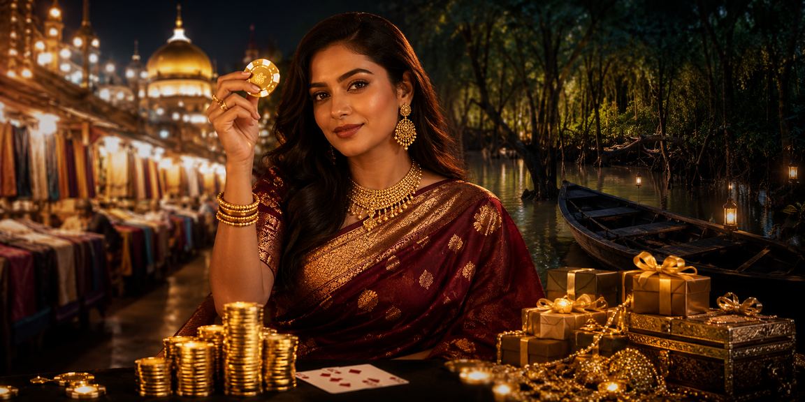 সুন্দরবন অঞ্চলে রামি গেম — বাংলাদেশি মডেল aa44 - এ